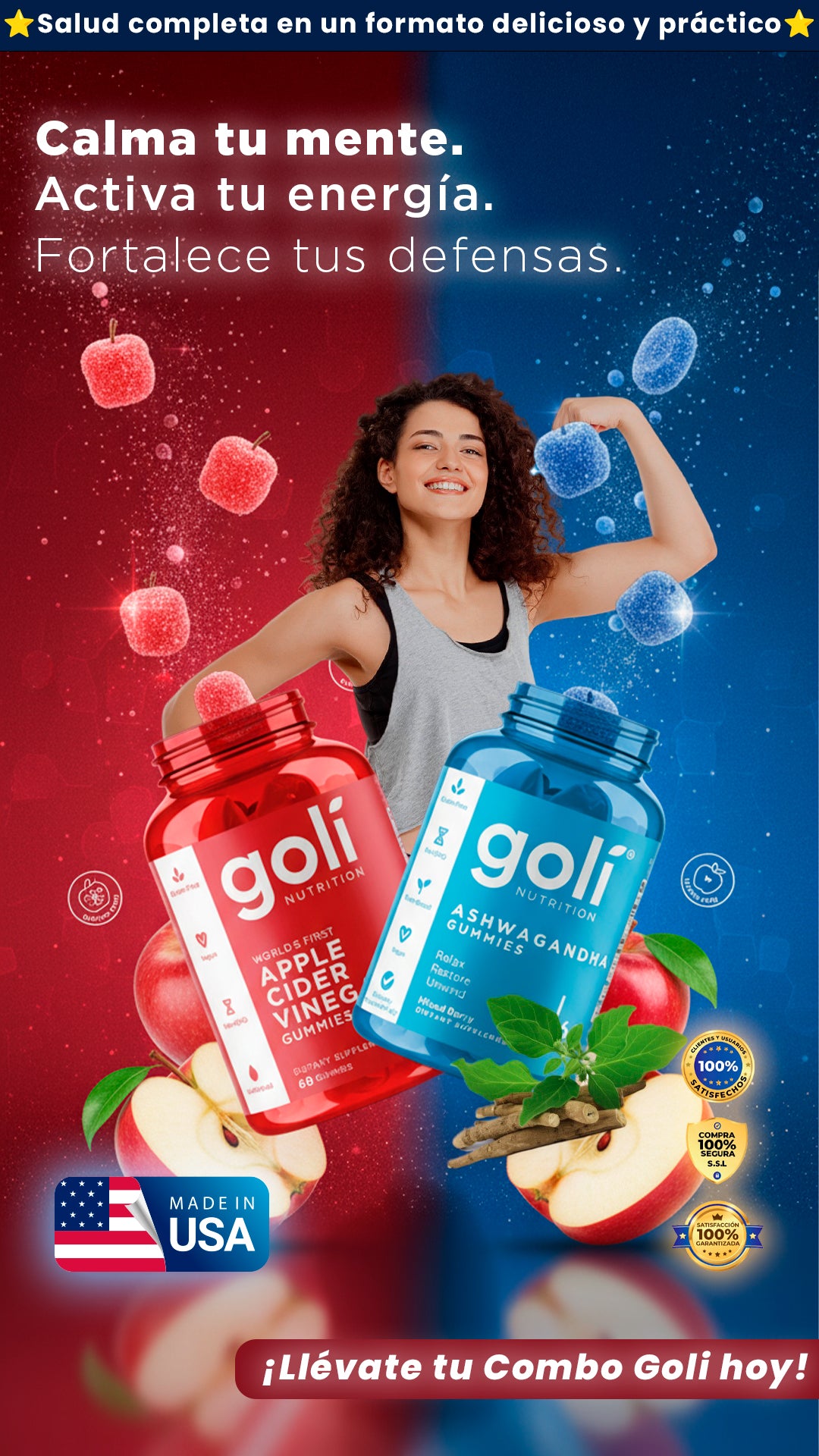 Combo Goli | Apoyo completo para tu salud.