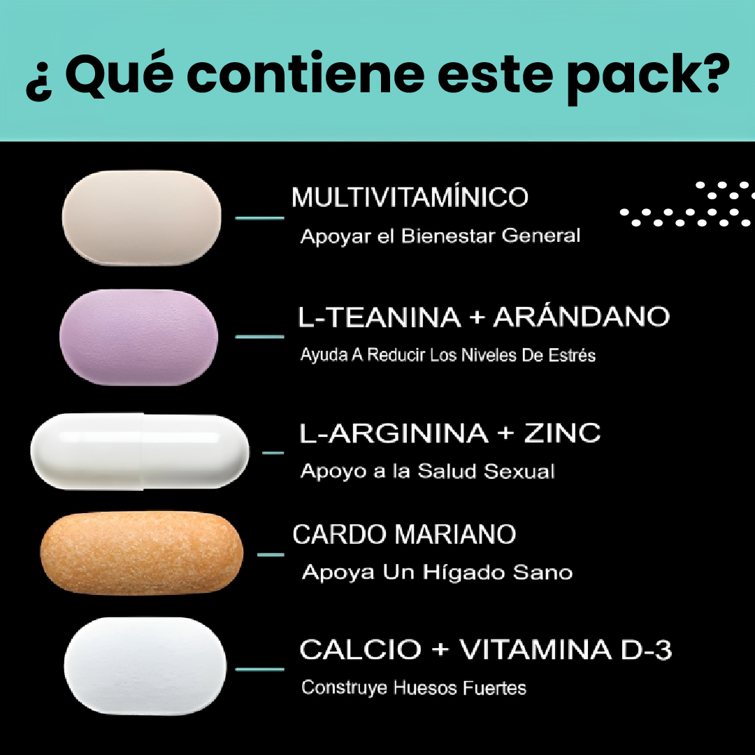 VitaPak +30| Energía, enfoque y salud en un solo sobre diario.