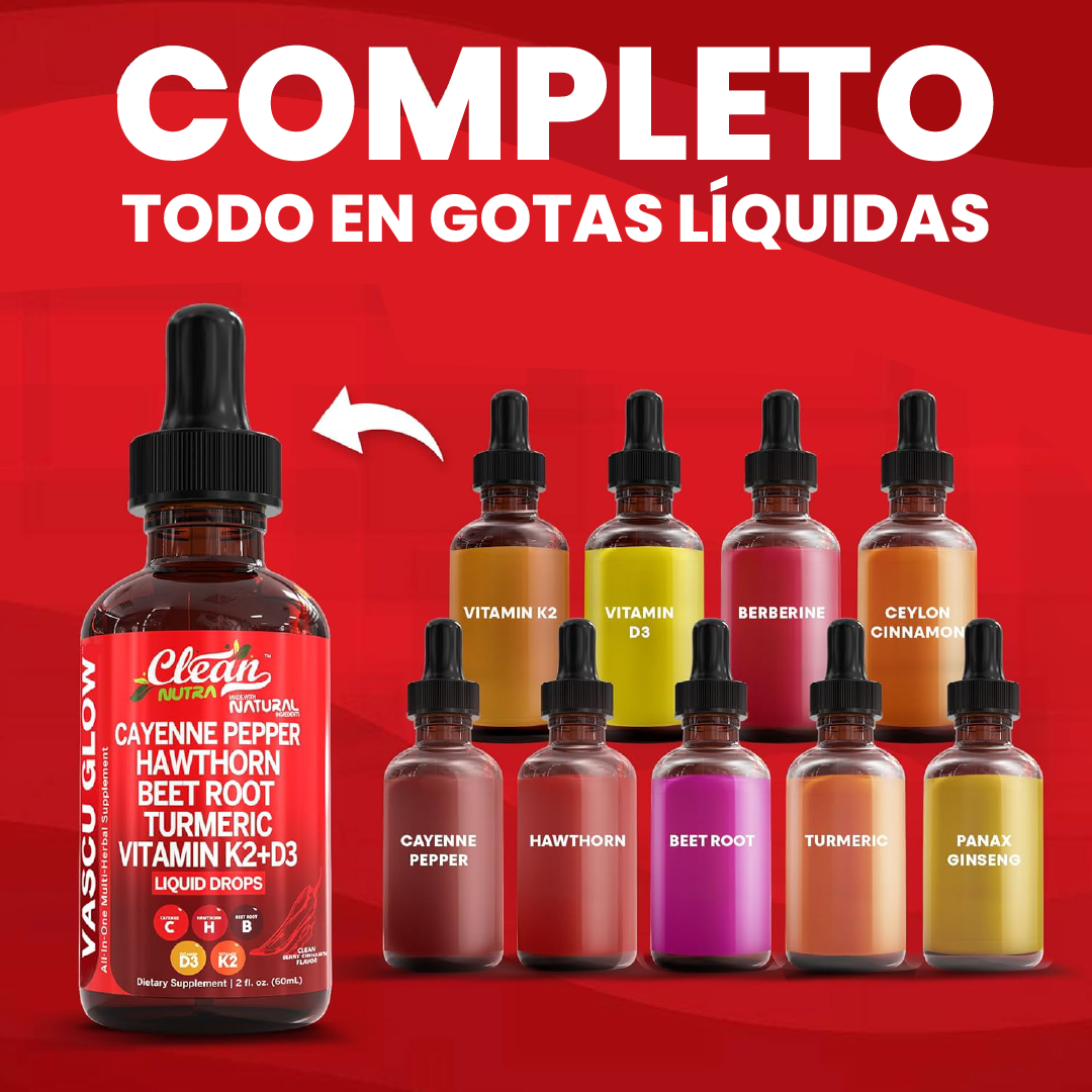 Vascu Glow| Circulación activa, cuerpo liviano.