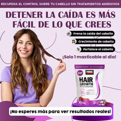 Hair Growth| No dejes que la caída del cabello te gane.