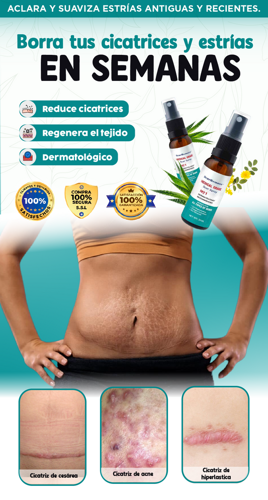 Scar Remove| Borra cicatrices y estrías con nuestro 2x1