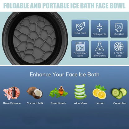 Tazón de baño para desinflamar el rostro